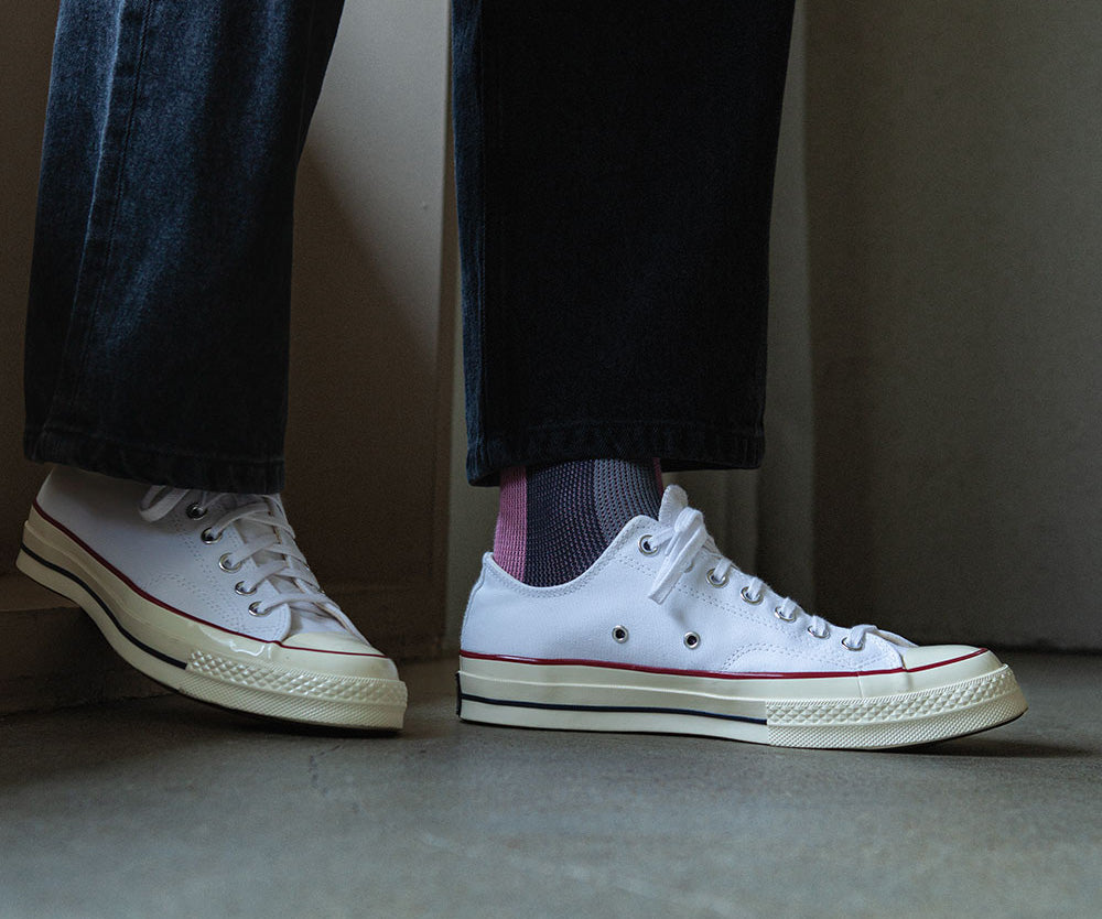 Men's BLanCHE Socks - Pink, Charcoal, & Gray