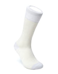 Men's Houndstooth Socks - Light Gray & Ivory
