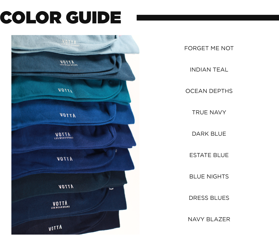 Navy Blazer - Votta Socks
