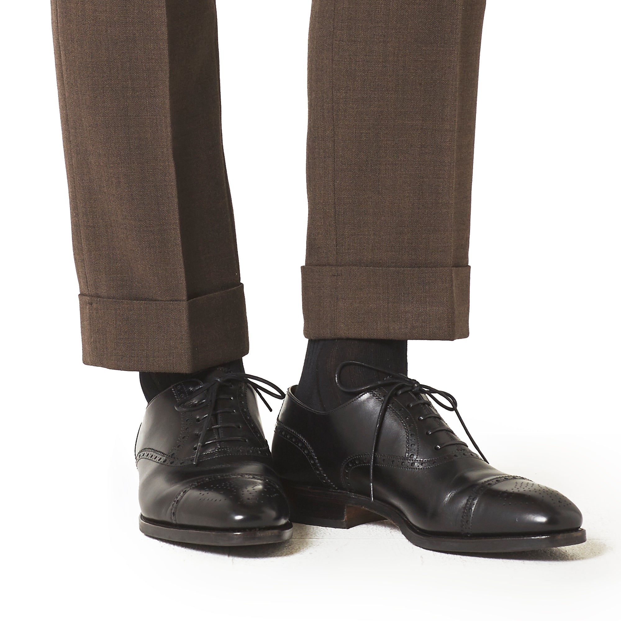 Ribbed Jet Black - Votta Socks