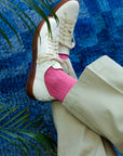 Men's Ribbed Socks - Pink