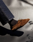 Men's Houndstooth Socks - Black & Gray