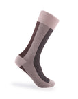 Men's BLanCHE Socks - Beige, Brown, & Charcoal