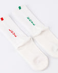 Men's "LOVE/HOPE" Athletic Socks - White