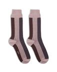 Men's BLanCHE Socks - Beige, Brown, & Charcoal