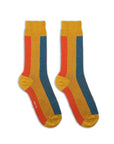 Men's BLanCHE Socks - Mustard, Orange, & Green