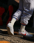Men's Vintage Stripe Socks - Red, Blue, & White