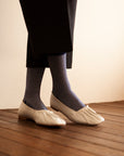 Women's Houndstooth Socks - Navy & White