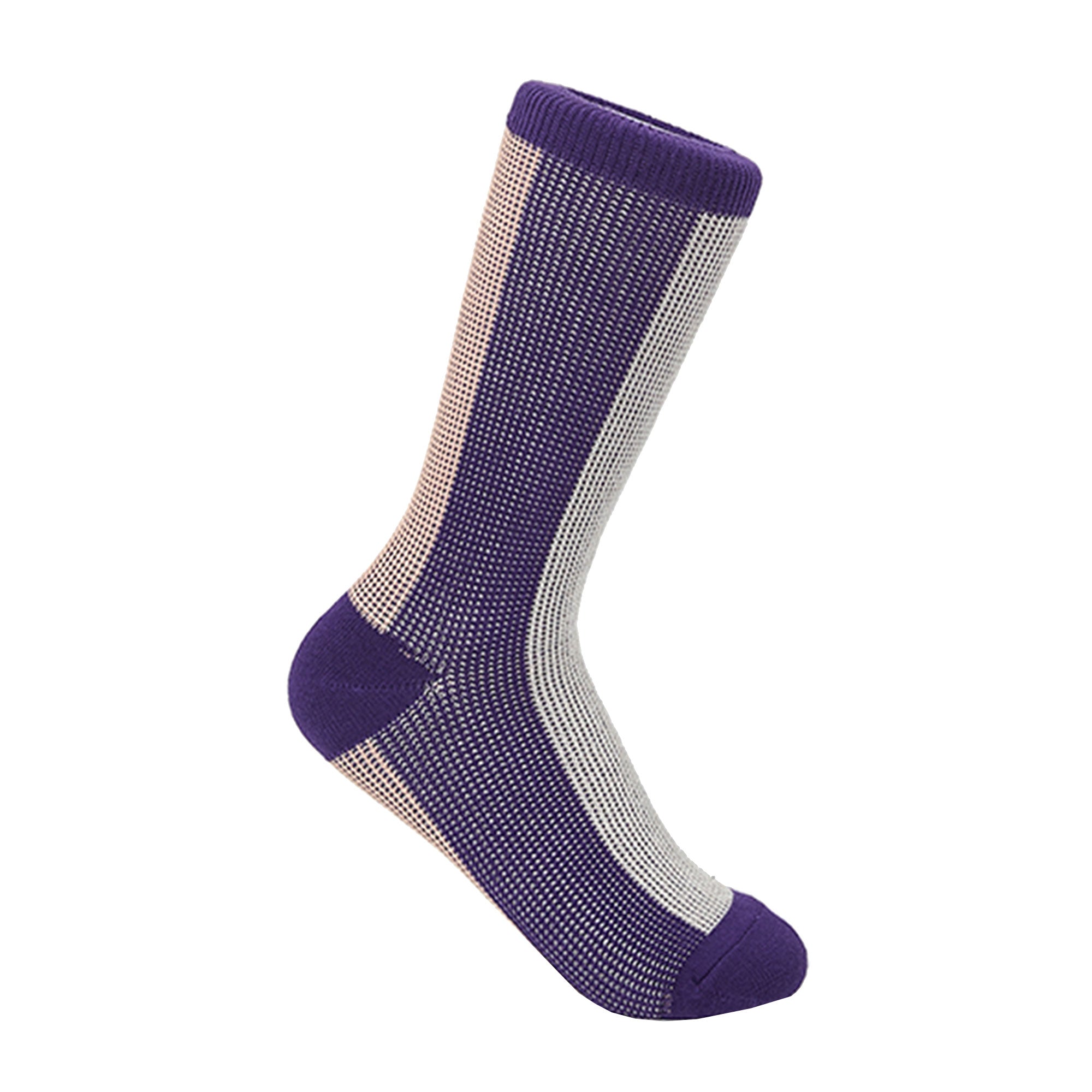 Women&#39;s BLanCHE Socks - Purple, White, &amp; Rose