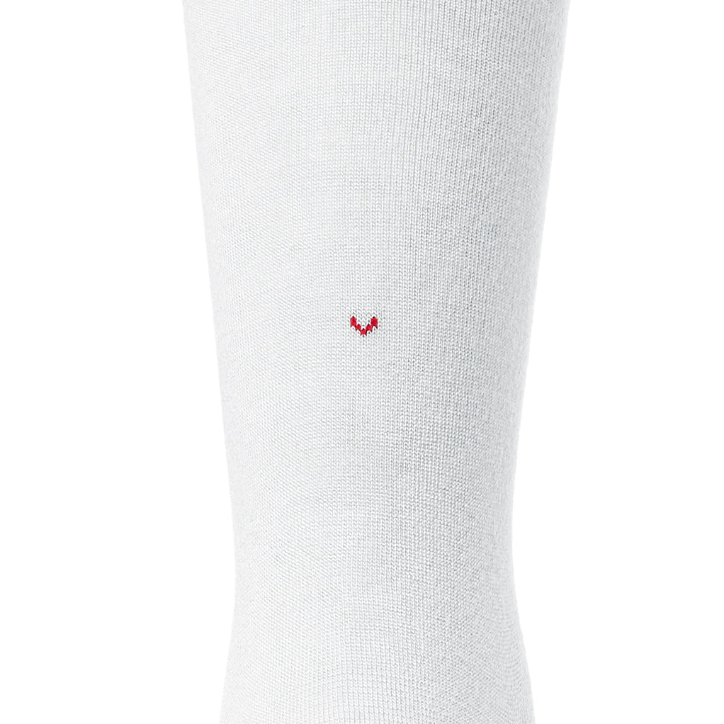 Solid Love Heart - Light Grey - Votta Socks