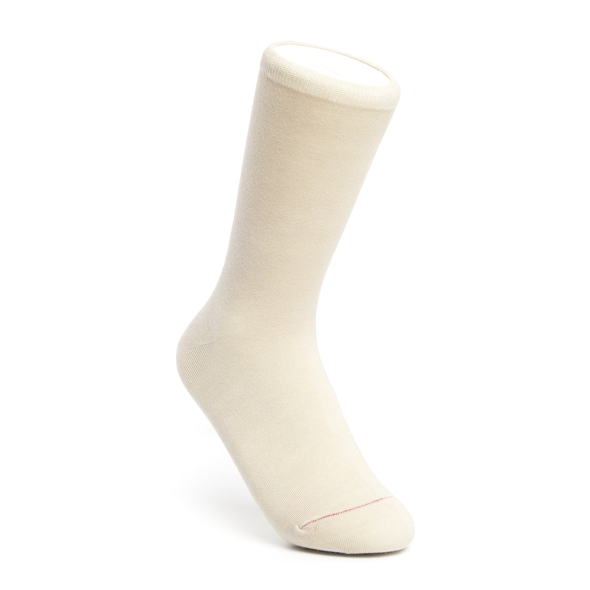 Solid Love Heart - Light Beige - Votta Socks