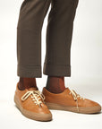 Men's BLanCHE Socks - Brown, Orange, & Green