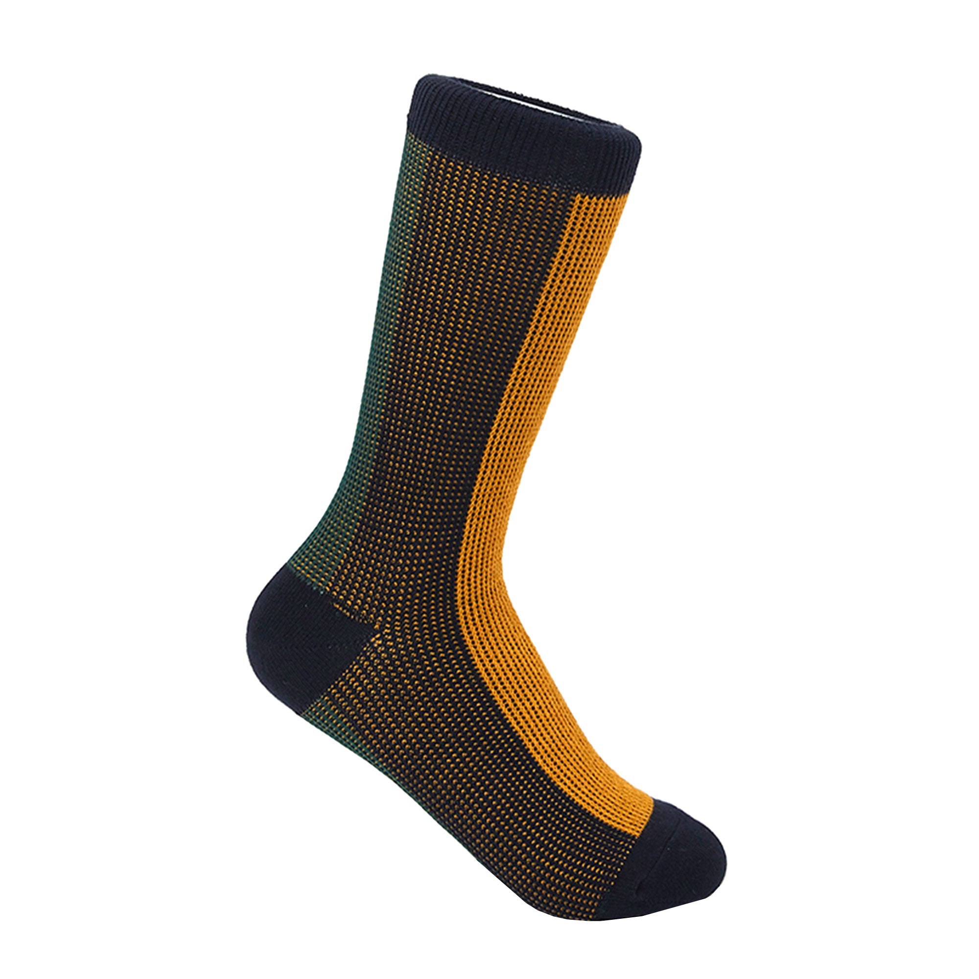 Women&#39;s BLanCHE Socks - Black, Orange, &amp; Green