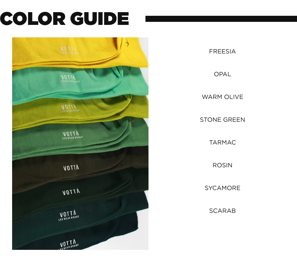 Stone Green - Votta Socks